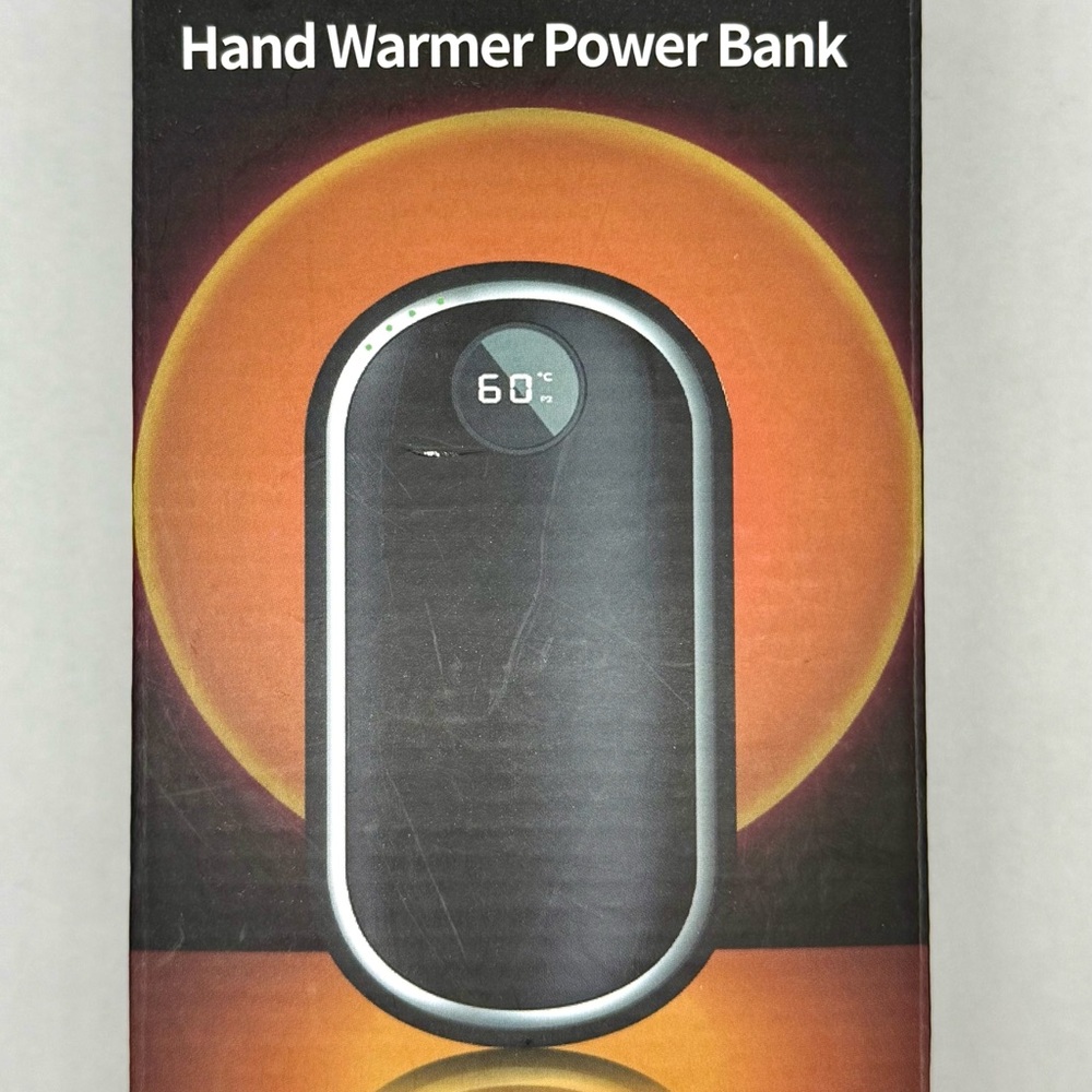 Black Hand Warmer Power Bank